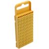 Označovač kabelu, řada: WIC3 Zaklapávací barva Černá 3 mm x 8mm HellermannTyton Žlutá 4 5.3 mm 561-03644 WIC3-4-PA66-YE Označovač kabelu, řada: WIC3 Zaklapávací barva Černá 3 mm x 8mm HellermannTyton Žlutá 4 5.3 mm 561-03644 WIC3-4-PA66-YE