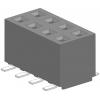 Molex vestavná zásuvková lišta (standardní) 4, rozteč 2.00 mm, 873400424, 1 ks Tube