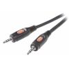 SpeaKa Professional SP-7870220 jack audio kabel [1x jack zástrčka 3,5 mm - 1x jack zástrčka 3,5 mm] 2.50 m černá