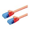 Value 21.99.2022 RJ45 síťové kabely, propojovací kabely CAT 6A U/UTP 2.00 m červená (jasná) nestíněný, plochý, pozlacené kontakty 1 ks Value 21.99.2022 RJ45 síťové kabely, propojovací kabely CAT 6A U/UTP 2.00 m červená (jasná) nestíněný, plochý, pozlacené kontakty 1 ks