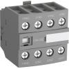 ABB Blok pomocných kontaktů 3 NO, 1 NC 4 DIN, rozsah: Contact Block s Šroub 2 A 690V