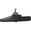 Krokosvorka pro banánek izolovaná h_d240g, 600 V / 20 A, černá