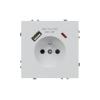 Zásuvka DPM MOXY MOX1036W bílá Zásuvka DPM MOXY MOX1036W bílá
