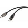 Renkforce USB kabel USB 2.0 USB-C ® zástrčka, USB-C ® zástrčka 2.00 m stříbrná (metalíza) RF-6249498 Renkforce USB kabel USB 2.0 USB-C ® zástrčka, USB-C ® zástrčka 2.00 m stříbrná (metalíza) RF-6249498