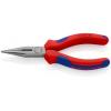 Kleště s dlouhými čelistmi 1, celková délka: 140mm, Vanadová elektrická ocel délka čelistí 42mm Špičatý Knipex Kleště s dlouhými čelistmi 1, celková délka: 140mm, Vanadová elektrická ocel délka čelistí 42mm Špičatý Knipex