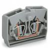 WAGO Svorkovnice, řada: 264 2.5mm², Lišta DIN Šedá, počet cest: 2 24A, 12AWG, 28 AWG, 600V