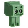 RS PRO Zásuvný blok Terminal, rozteč: 3.5 mm, počet řad: 1, počet kontaktů: 5, orientace těla: Rovný, Zelená