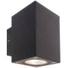 Deko Light Cubodo II Double DG Mini 731030 LED nástěnné světlo 10 W LED čedičově šedá