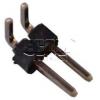 Kolíková lišta lámací DS1022-1×2RDF11-B, 1řada×2, rozteč 2,54 mm