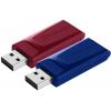 Verbatim Slider USB flash disk 32 GB červená, modrá 49327 USB 2.0