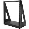 StarTech.com Serverový rack Černá 12 U, Ocel s 2 sloupky rámem 613 mm 613 mm
