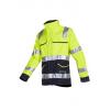 Sioen Uk 020VA2PF9 Žlutá, Tmavomodrá Unisex Reflexní plášť XL