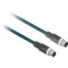 Kabel ovladače snímače, A: Vnější, A: Rovný 4, B: Přímý, B: Vnitřní, 250 V ac, 300V dc 4, IP65, IP67, IP69K, řada: XZCR