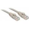 LINDY 48009 RJ45 síťové kabely, propojovací kabely CAT 6 U/UTP 20.00 m šedá 1 ks
