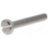 RS PRO Šroub s nízkou půlkulovou hlavou Drážka, Obyčejný, Nerezová ocel hlavice Kónická 25.0 mm