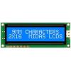 Monochromatický LCD displej MC21609AB6W-BNMLW-V2, řada: AB Alfanumerické podsvícení LED Modrá 8bitový Midas Bílá 2 x 16