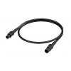 Neutrik 1028920 napájecí kabel černá 2 m Neutrik 1028920 napájecí kabel černá 2 m