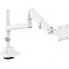 Digitus DIGITUS - Single Monitorhalterung, 57, 27 kg držák na stůl pro monitor 1 Displej: (s) 144,8 cm (57) bílá otočný, naklápěcí, otočný, nakláněcí