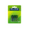 Baterie AAA (LR03) Zn-Cl BLOW Super Heavy Duty 4ks / blistr