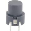 TRU COMPONENTS TC-D6GR, TC-D6GR impulzní tlačítko, 11.4 mm, 35 V/DC, 0.01 A, 1 ks