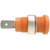Schützinger bezpečnostní vestavná zásuvka 4 mm oranžová 1 ks Schützinger bezpečnostní vestavná zásuvka 4 mm oranžová 1 ks