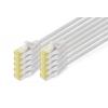 Digitus DK-1644-A-005-10 RJ45 síťové kabely, propojovací kabely CAT 6A S/FTP 0.50 m šedá 1 ks Digitus DK-1644-A-005-10 RJ45 síťové kabely, propojovací kabely CAT 6A S/FTP 0.50 m šedá 1 ks