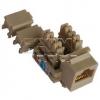 Telefonní zásuvka DS1135-03-S80AP, 8P8C (RJ-45), panelová Telefonní zásuvka DS1135-03-S80AP, 8P8C (RJ-45), panelová