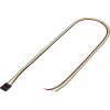 TRU COMPONENTS zásuvkový konektor s vodiči 5, rozteč 2.54 mm, 1244005, 1 ks