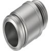 Festo Nasunovací armatura, řada: NPQR, 8085671, 16mm Zásuvný, Vnější 1/2" Potravinářský stupeň G Festo Nasunovací armatura, řada: NPQR, 8085671, 16mm Zásuvný, Vnější 1/2" Potravinářský stupeň G