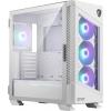 MSI MPG Velox 100R midi tower PC skříň bílá 3 předinstalované LED ventilátory, 1 předinstalovaný LED ventilátor, boční okno, prachový filtr