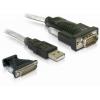 Delock USB kabel USB-A zástrčka, VGA 9pól. Zástrčka 1.80 m černá 61308