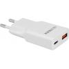 Maxtrack nabíjecí adaptér, USB-C®, USB A, 30 W, Power Delivery 3.0, Rychlé nabíjení, bílá Maxtrack nabíjecí adaptér, USB-C®, USB A, 30 W, Power Delivery 3.0, Rychlé nabíjení, bílá