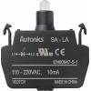 TRU COMPONENTS SA-LA LED kontrolka bílá 110 V, 240 V 1 ks TRU COMPONENTS SA-LA LED kontrolka bílá 110 V, 240 V 1 ks