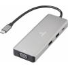 Renkforce USB-C® dokovací stanice RF-DKS-906 Vhodné pro značky (dokovací stanice pro notebook): univerzální Podporuje rozlišení 8K při frekvenci 30 Hz (1x) / Renkforce USB-C® dokovací stanice RF-DKS-906 Vhodné pro značky (dokovací stanice pro notebook): univerzální Podporuje rozlišení 8K při frekvenci 30 Hz (1x) /