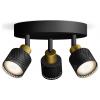 Philips Cleft 8720169300033 stropní lampa GU10 černá
