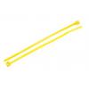 Stahovací páska Nerozpojitelné 111-01811 T18R-PA66-YE 100 mm 2.5mm Žlutá Nylon 66 HellermannTyton