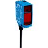 SICK Fotoelektrický snímač, řada: PowerProx Červené světlo Blok 5kolíkový konektor, výstup: NPN Potlačení pozadí IP67