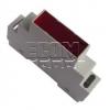 Krabička Z105JFCZ ABS V0, DIN montáž, 90 × 65 × 18 mm, šedá