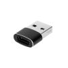 Adaptér USB na USB-C GSM 1040 Black Adaptér USB na USB-C GSM 1040 Black