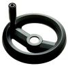 RS PRO Černá Technopolymer vyztužený skelnými vlákny Ruční kolo 160 mm