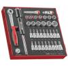 Sada nástrčných klíčů, počet kusů: 36 3/8 in 6 bodů typ buzení Čtvercový Teng Tools Sada nástrčných klíčů, počet kusů: 36 3/8 in 6 bodů typ buzení Čtvercový Teng Tools