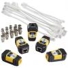 Tester síťových kabelů Tester kabelů, číslo modelu: VDV770-850 Klein Tools RJ45, Koaxiální