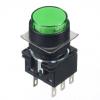 Idec Tlačítkový spínač, řada: LB IP65 DPDT Okamžité Osvětlené 16 mm 5 A 30 V dc 125 V ac