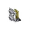 Deltron Connectors Konektor D-Sub, řada: DTS, počet kontaktů: 9, orientace těla: Pravý úhel 2.84 mm, Montáž na plošný