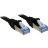 LINDY 47185 RJ45 síťové kabely, propojovací kabely CAT 6A S/FTP 20.00 m černá s ochranou 1 ks LINDY 47185 RJ45 síťové kabely, propojovací kabely CAT 6A S/FTP 20.00 m černá s ochranou 1 ks