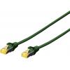 Digitus DK-1644-A-010/G RJ45 síťové kabely, propojovací kabely CAT 6A S/FTP 1.00 m zelená bez halogenů, kroucené páry , s ochranou, samozhášecí 1 ks Digitus DK-1644-A-010/G RJ45 síťové kabely, propojovací kabely CAT 6A S/FTP 1.00 m zelená bez halogenů, kroucené páry , s ochranou, samozhášecí 1 ks
