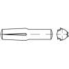 TOOLCRAFT TO-5437878 násuvný rýhovaný kolík 5 mm ocel 100 ks