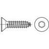 TOOLCRAFT 145293 zápustné šrouby se zápustnou hlavou 2.2 mm 9.5 mm T profil DIN 7982 ocel galvanizováno zinkem 2000 ks