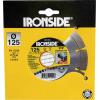 IRONSIDE 241004 diamantový řezný kotouč Průměr 125 mm 1 ks IRONSIDE 241004 diamantový řezný kotouč Průměr 125 mm 1 ks