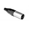 Amphenol Industrial Konektor XLR, barva Černá, počet kontaktů: 3, orientace těla: Rovný Vnější, pokovení: Zlatá, Kabel, Amphenol Industrial Konektor XLR, barva Černá, počet kontaktů: 3, orientace těla: Rovný Vnější, pokovení: Zlatá, Kabel,